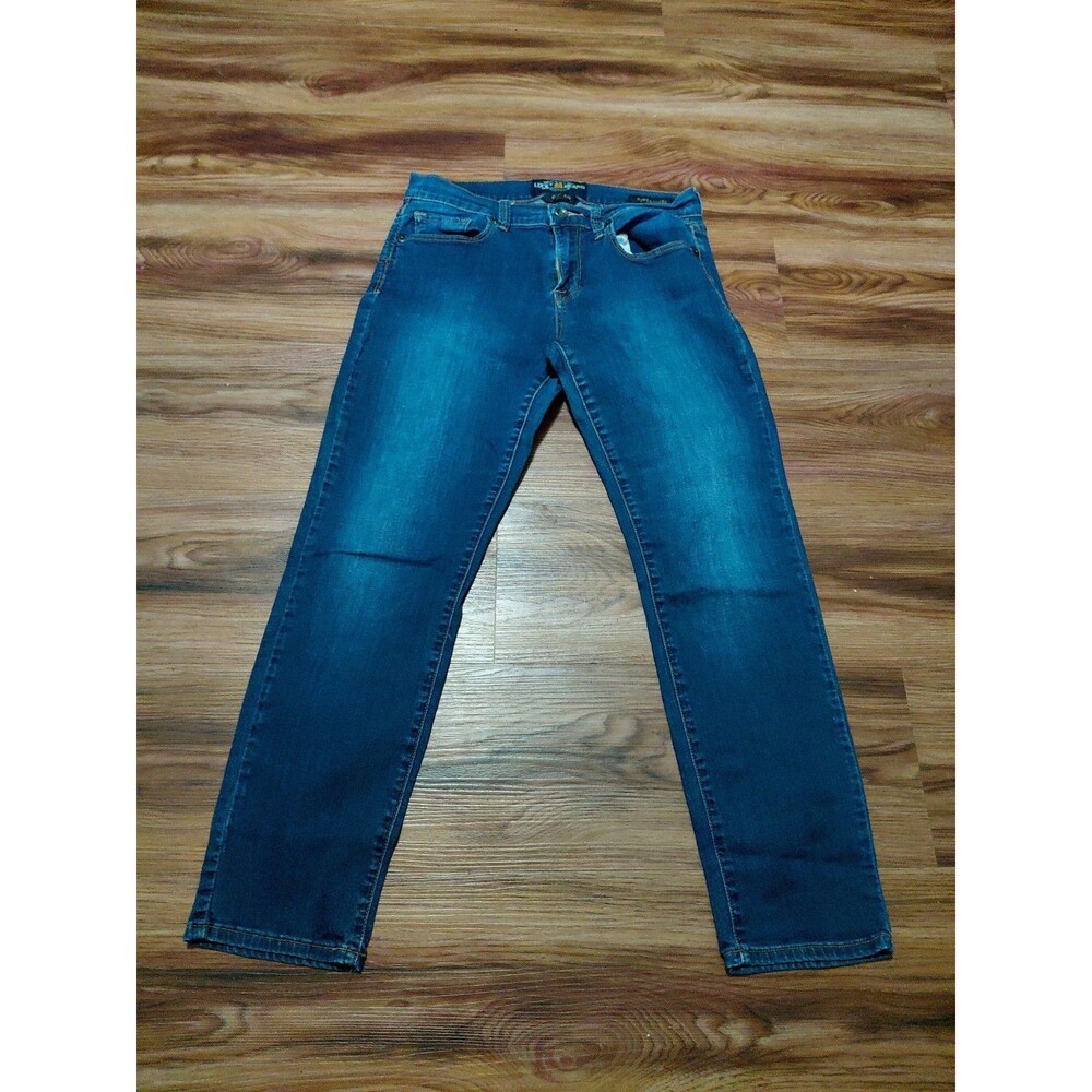Lucky Brand Size 6/28 Womens Jeans Sofia Capri Mid Rise Denim  Inseam  25"
